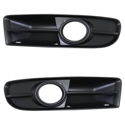 New Front Left And Front Right Fog Light Trim Compatible With Audi Rs4 Base 8 Cyl 4.2L A4 Quattro