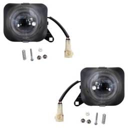 New Front Left And Front Right Fog Light Compatible With Toyota Celica Gts 4 Cyl 1.8L Celica Gt 4
