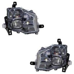 New Front Left And Front Right Fog Light Compatible With Lexus Ux250h Luxury 4 Cyl 2.0L Ux200 F