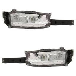 New Front Left And Front Right Fog Light Compatible With Lexus Nx200t Base 4 Cyl 2.0L Nx300h Base 4