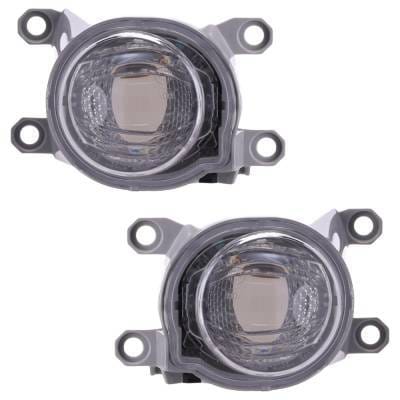 New Front Left And Front Right Fog Light Compatible With Toyota Prius Base 4 Cyl 1.8L 2022