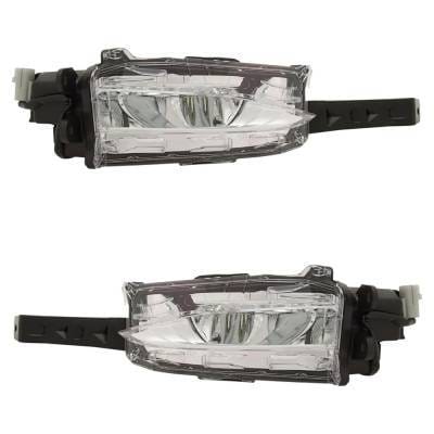 New Front Left And Front Right Fog Light Compatible With Lexus Nx300h Base 4 Cyl 2.5L Nx200t F Sport thumbnail 3