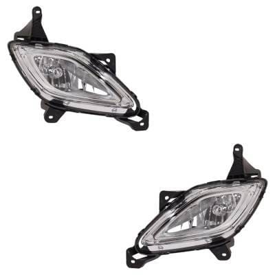 New Front Left And Front Right Fog Light Compatible With Hyundai Genesis 5.0 R-Spec Genesis 4.6