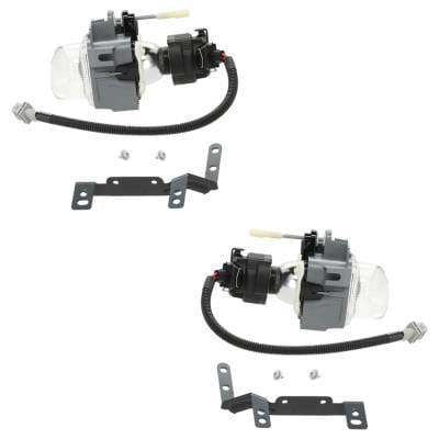 New Front Left And Front Right Fog Light Compatible With Volvo S60 R V70 R 5 Cyl 2.5L 2004-2007 By