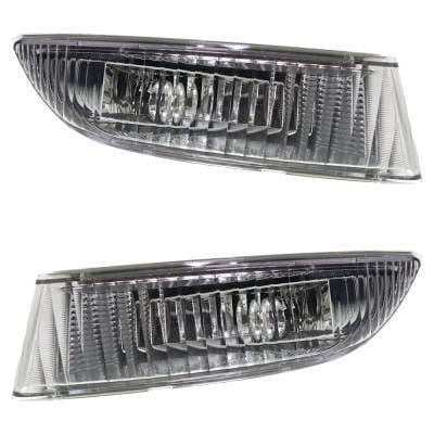 New Front Left And Front Right Fog Light Compatible With Toyota Avalon Xls 6 Cyl 3.0L Avalon Xl 6