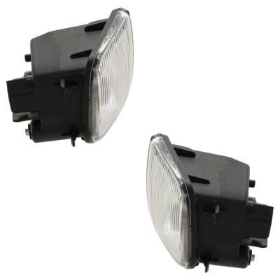 New Front Left And Front Right Fog Light Compatible With Nissan Pathfinder Le 6 Cyl 3.3L 1998-2004 thumbnail 5