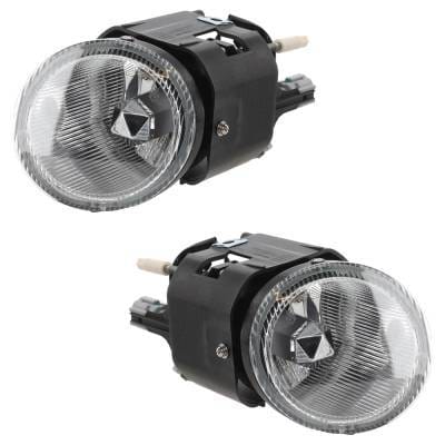 New Front Left And Front Right Fog Light Compatible With Nissan Maxima Gxe 6 Cyl 3.0L Xterra Se 6