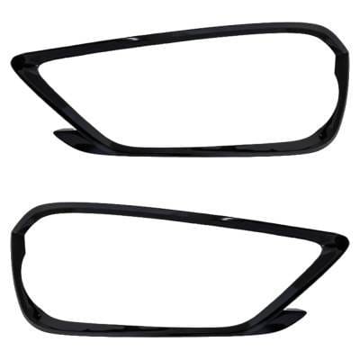 New Front Left And Front Right Fog Light Trim Compatible With Acura Tlx Base 6 Cyl 3.5L Tlx Base 4