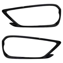 New Front Left And Front Right Fog Light Trim Compatible With Acura Tlx Base 6 Cyl 3.5L Tlx Sh-Awd 6