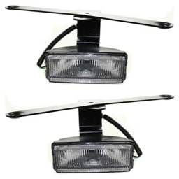 New Front Left And Front Right Fog Light Compatible With Nissan Xterra Se Frontier Base 1998-2001 By