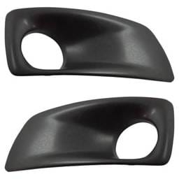 Front Left And Front Right Fog Light Trim Compatible With Kenworth T660 Base 6 Cyl 10.8L 2008-2015