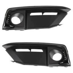 Front Left And Front Right Fog Light Trim Compatible With Honda Civic Sport 2019-2021 By Ho1038147