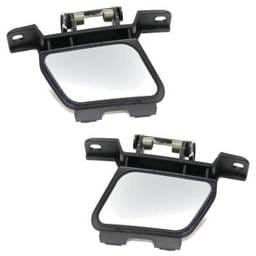 New Pair Of Headlight Washer Cover Compatible With Mercedes Benz Slk300 Base Slk280 Base 2005-2011