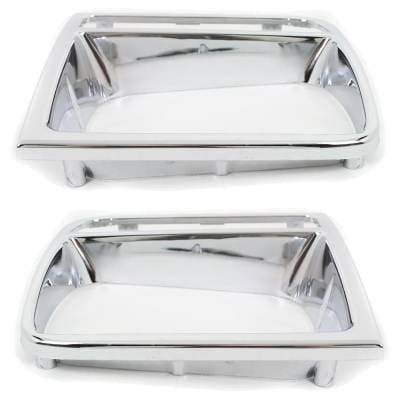 New Pair Of Headlight Door Compatible With Jeep Cherokee Se 4 Cyl 2.5L Cherokee Sport 6 Cyl 4.0L thumbnail 3