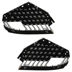 New Pair Of Headlight Bracket Compatible With Infiniti Qx55 Essential Proassist 4 Cyl 2.0L Qx50