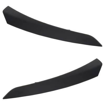 New Pair Of Headlight Trim Compatible With Nissan Pathfinder Sl 6 Cyl 3.5L Pathfinder Rock Creek 6