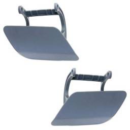 New Pair Of Headlight Washer Cover Compatible With Bmw 750Li Base 740Li Xdrive Base 2013-2015 By