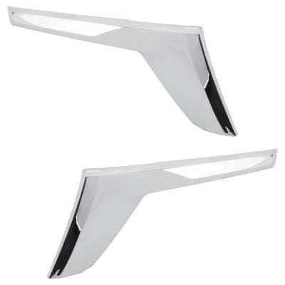 New Pair Of Headlight Trim Compatible With Toyota Land Cruiser Heritage Edition 8 Cyl 5.7L Land thumbnail 5
