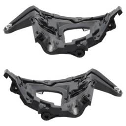 New Pair Of Headlight Bracket Compatible With Volkswagen Beetle Dune 4 Cyl 1.8L Beetle Final Edition