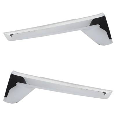 New Pair Of Headlight Trim Compatible With Toyota Land Cruiser Heritage Edition 8 Cyl 5.7L Land