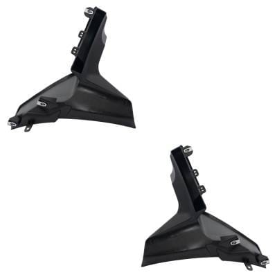 New Pair Of Headlight Bracket Compatible With Ford F-150 Platinum 8 Cyl 5.0L F-150 Ssv 8 Cyl 5.0L