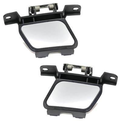 New Pair Of Headlight Washer Cover Compatible With Mercedes Benz Slk350 Base Slk55 Amg Base