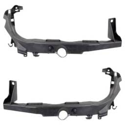 New Pair Of Headlight Bracket Compatible With Bmw 335I Base 6 Cyl 3.0L 335Xi Base 6 Cyl 3.0L