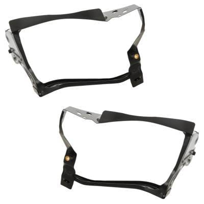 New Pair Of Headlight Bracket Compatible With Mercedes Benz Glk350 Base 6 Cyl 3.5L Glk250 Bluetec thumbnail 9