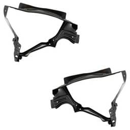 New Pair Of Headlight Bracket Compatible With Mercedes Benz Glk250 Bluetec 4Matic 4 Cyl 2.1L Glk350