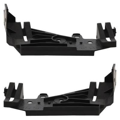 New Pair Of Headlight Bracket Compatible With Infiniti G37 Ipl 6 Cyl 3.7L G37 Base 6 Cyl 3.7L