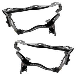 New Pair Of Headlight Bracket Compatible With Mercedes Benz E63 Amg S 4Matic E300 4Matic 2014-2016