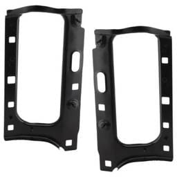 New Pair Of Headlight Bracket Compatible With Chevrolet Gmc Silverado 1500 Ssv 8 Cyl 5.3L Silverado