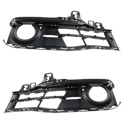 New Front Left And Front Right Fog Light Trim Compatible With Bmw 330E Base 320I Xdrive Base