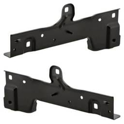 New Pair Of Headlight Bracket Compatible With Cadillac Chevrolet Gmc Escalade Esv Premium Luxury