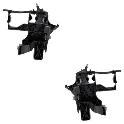 New Pair Of Outer Headlight Bracket Compatible With Audi A4 Quattro Prestige 4 Cyl 2.0L A5 Quattro thumbnail 9