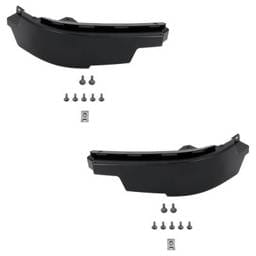 New Pair Of Headlight Bracket Compatible With Ram 1500 Lone Star 6 Cyl 3.0L 1500 Laramie 6 Cyl 3.0L