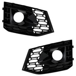 New Front Left And Front Right Fog Light Trim Compatible With Audi Rs5 Base 6 Cyl 2.9L 2018-2019