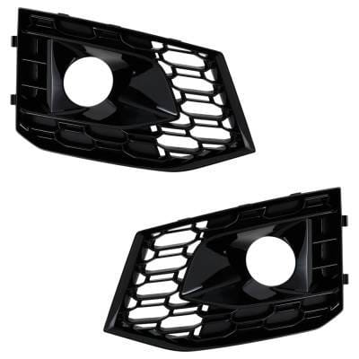New Front Left And Front Right Fog Light Trim Compatible With Audi Rs5 Base 6 Cyl 2.9L 2018-2019