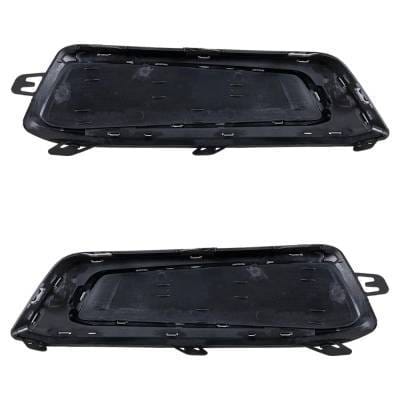 New Front Left And Front Right Fog Light Cover Compatible With Volkswagen Tiguan Se R-Line Black thumbnail 9