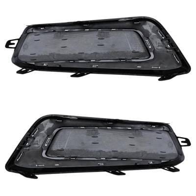 New Front Left And Front Right Fog Light Cover Compatible With Volkswagen Tiguan Se R-Line Black thumbnail 11