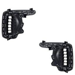 New Front Left And Front Right Fog Light Cover Compatible With Hyundai Santa Fe Xl Luxury 6 Cyl 3.3L