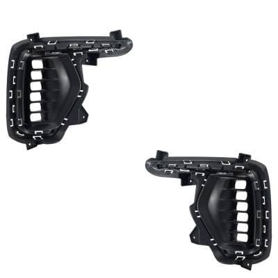 New Front Left And Front Right Fog Light Cover Compatible With Hyundai Santa Fe Se 6 Cyl 3.3L Santa