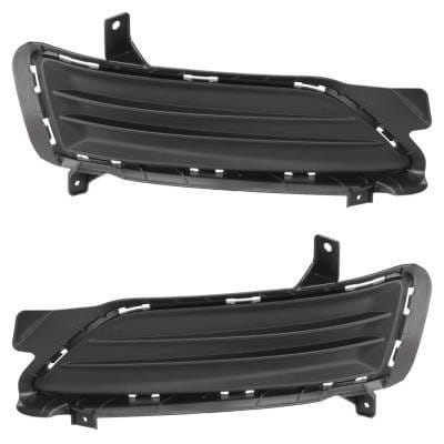 New Front Left Upper And Front Right Upper Fog Light Cover Compatible With Hyundai Tucson Limited 4