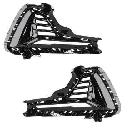 New Front Left And Front Right Fog Light Cover Compatible With Hyundai Sonata Gl Sonata Se 2018-2019 thumbnail 3