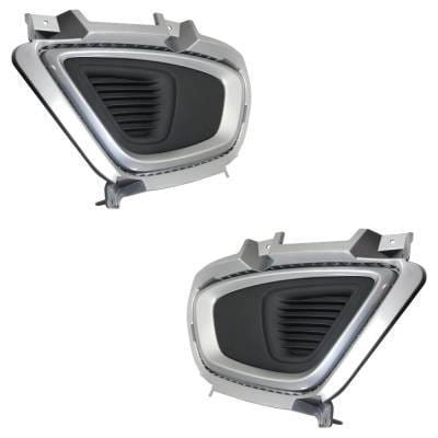 New Front Left And Front Right Fog Light Cover Compatible With Kia Sorento Ex Sorento Lx 2016-2018
