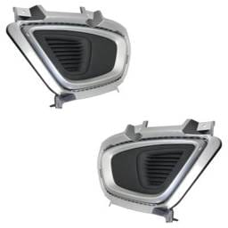 New Front Left And Front Right Fog Light Cover Compatible With Kia Sorento Ex Sorento Lx 2016-2018
