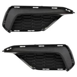 New Front Left And Front Right Fog Light Cover Compatible With Ford Mustang Ecoboost 4 Cyl 2.3L