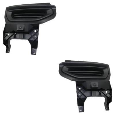 New Front Left And Front Right Fog Light Cover Compatible With Gmc Sierra 1500 Base Sierra 1500 Sle