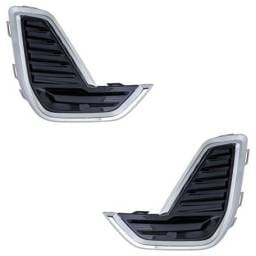 New Front Left And Front Right Fog Light Cover Compatible With Gmc Acadia Denali 4 Cyl 2.0L Acadia