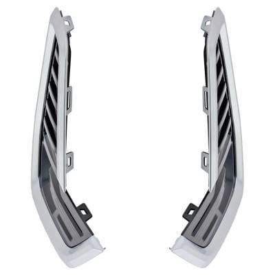 New Front Left And Front Right Fog Light Cover Compatible With Gmc Acadia Denali 4 Cyl 2.0L Acadia thumbnail 5